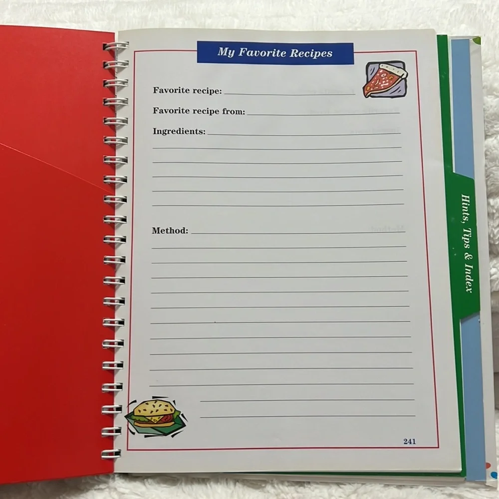 Just‎ for kids cooking book